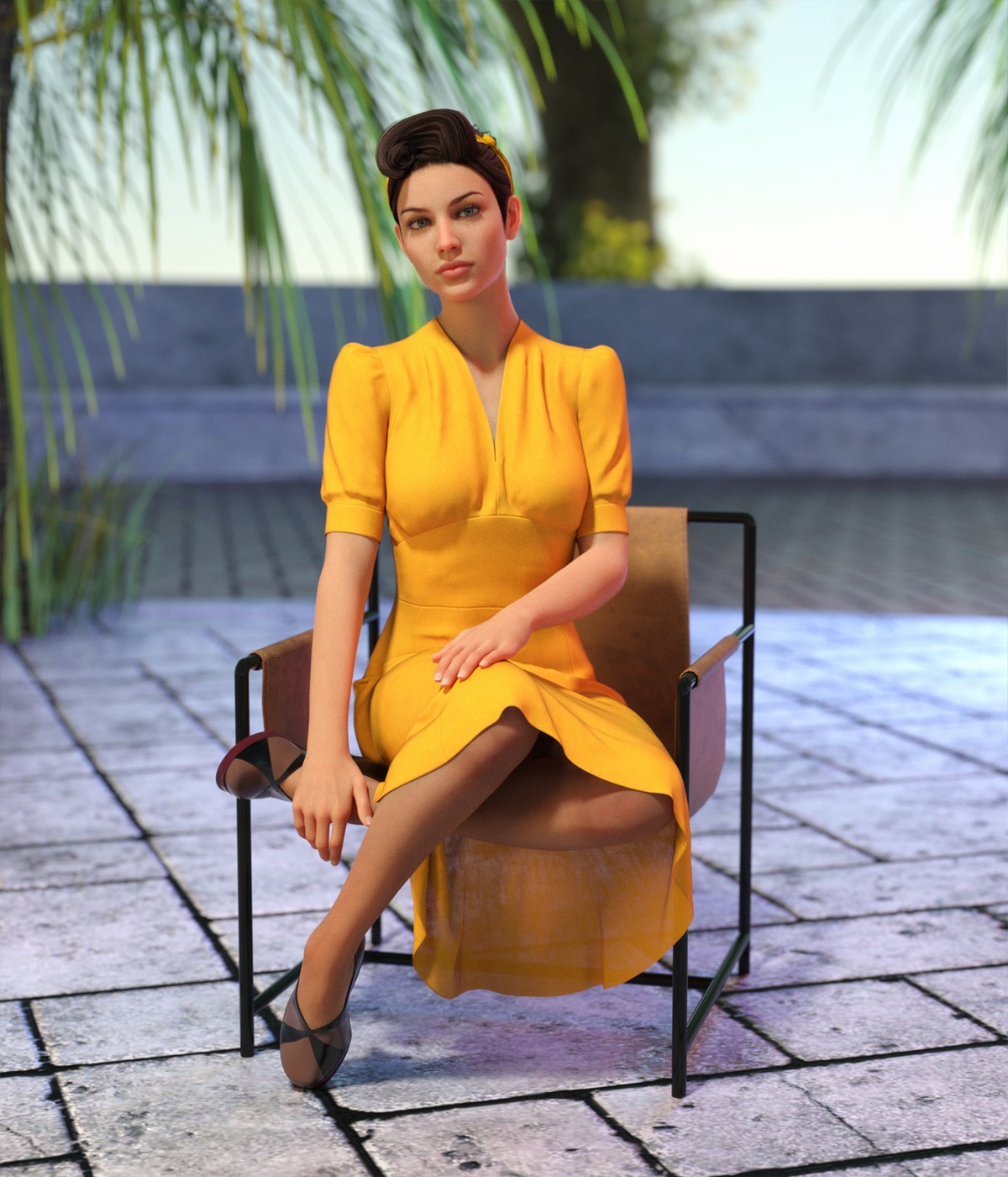 FRQ dForce: 1940s Dress for G8F by N/A