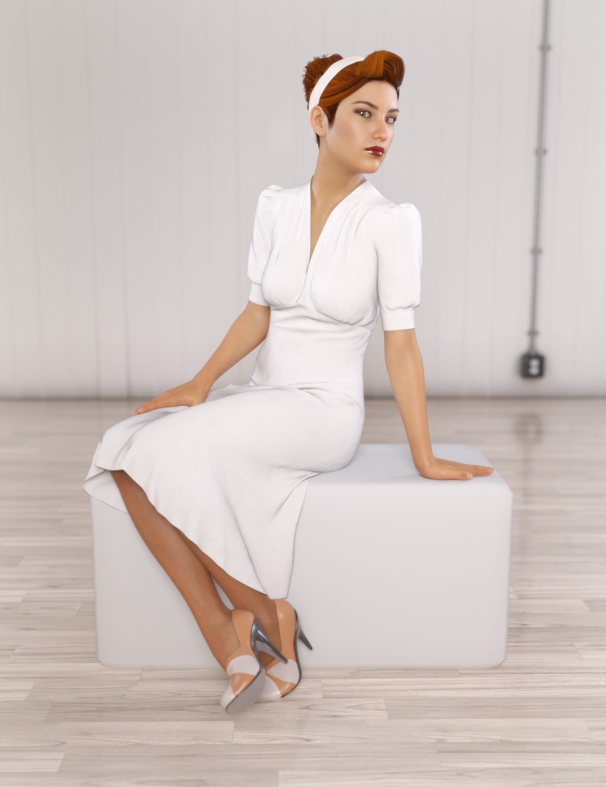 FRQ dForce: 1940s Dress for G8F by N/A