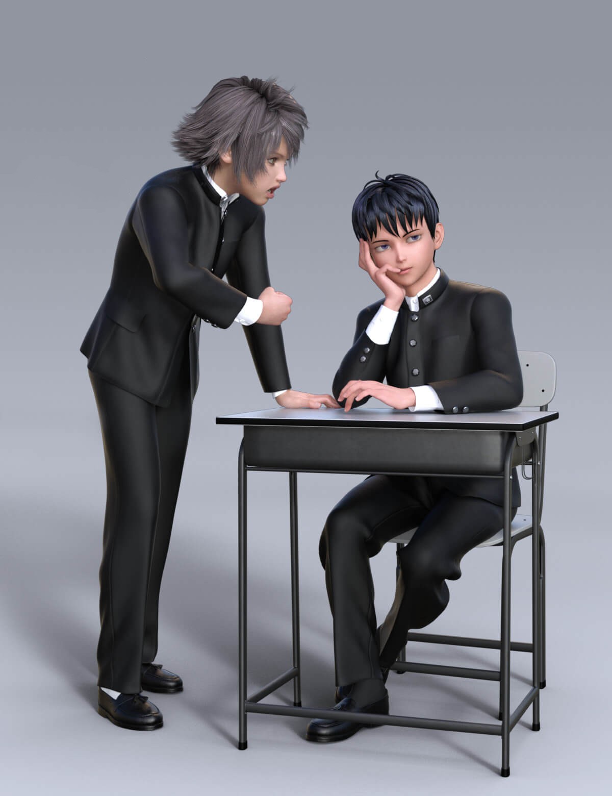 dForce Anime School Uniform for G8M and G9 by N/A