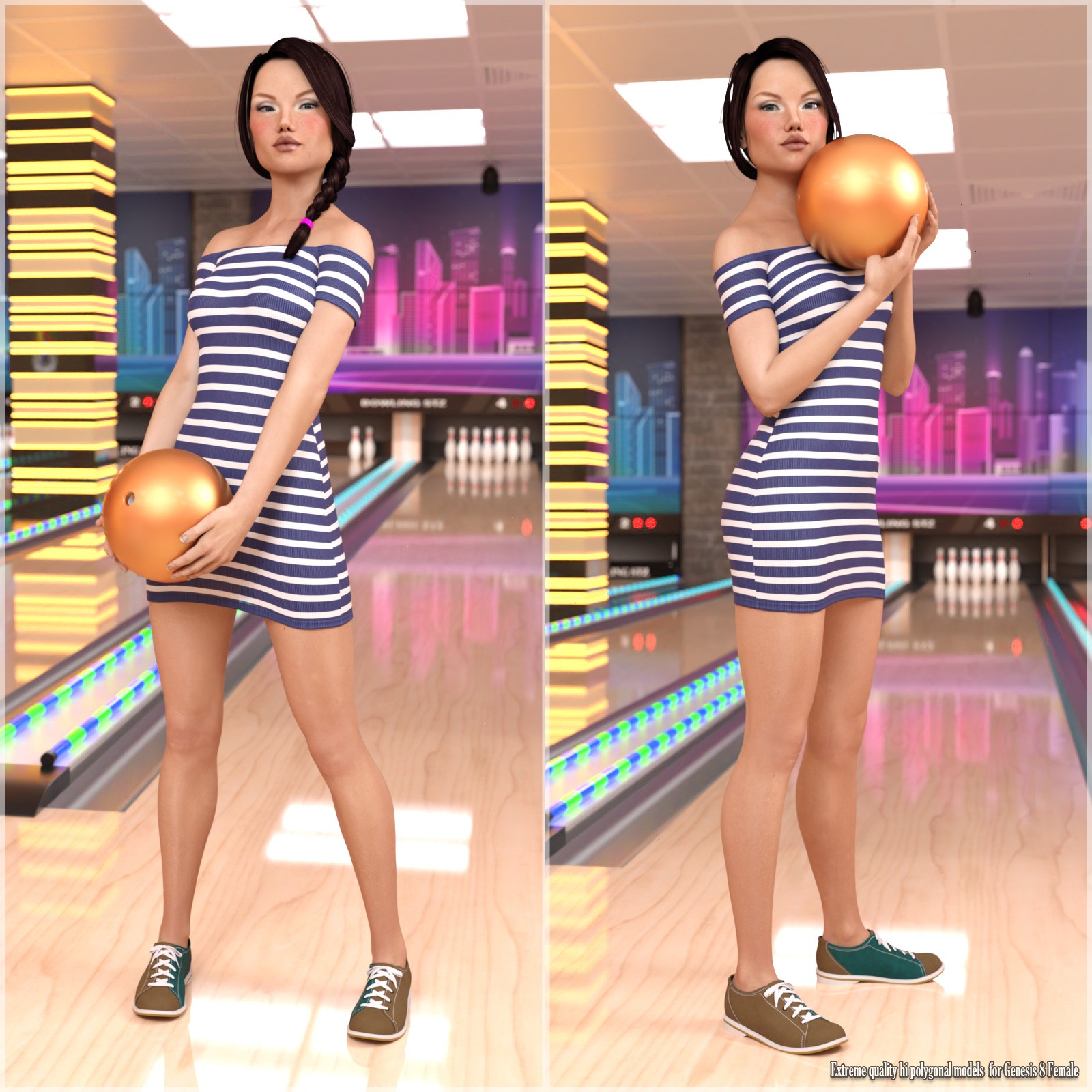 STZ dForce Modern dress for G8 Female by N/A