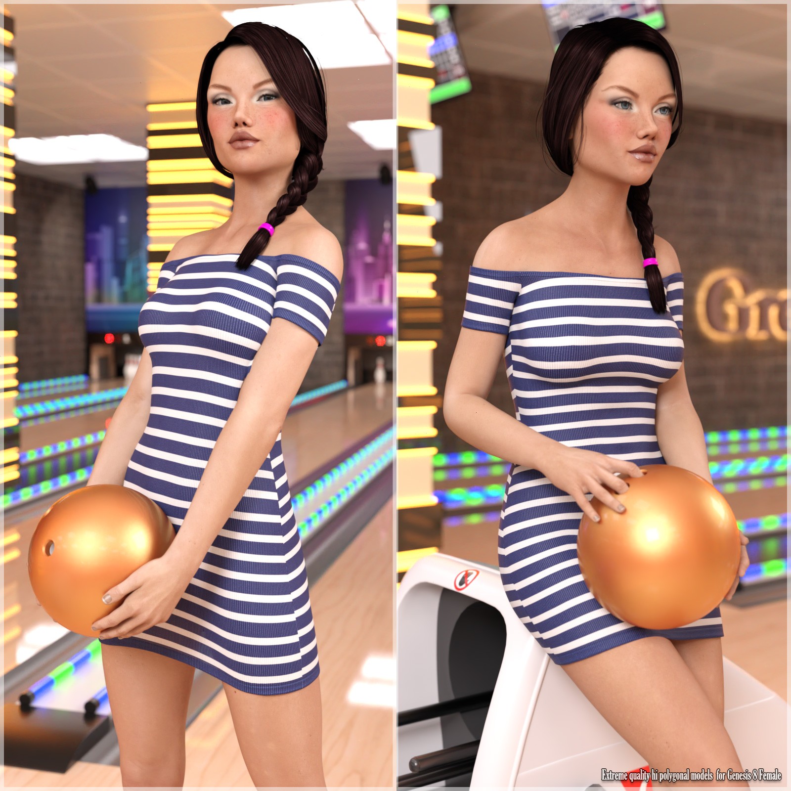 STZ dForce Modern dress for G8 Female by N/A