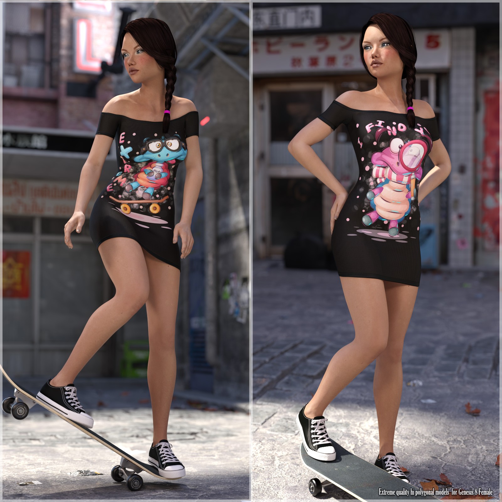 STZ dForce Modern dress for G8 Female by N/A