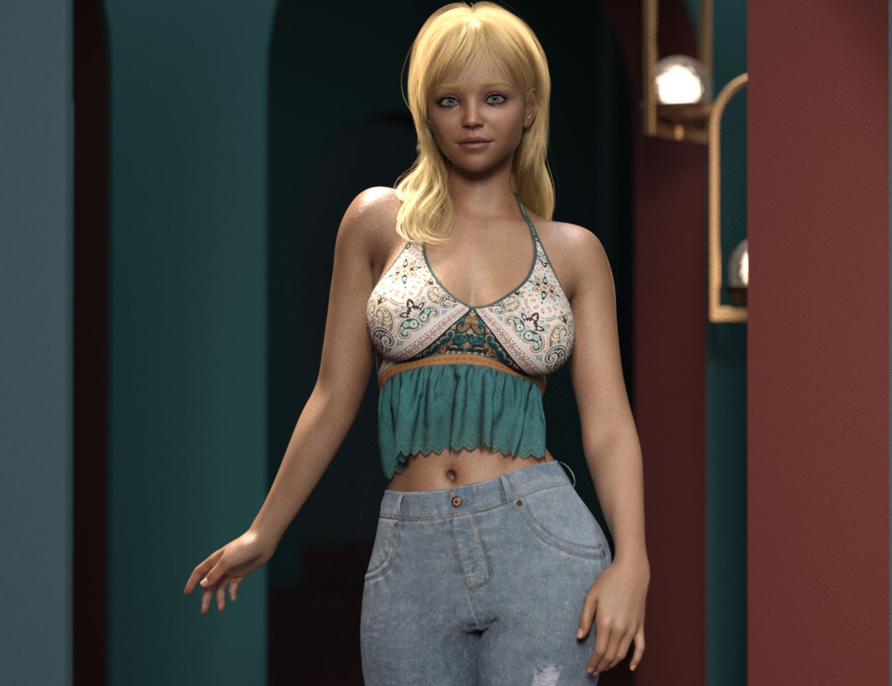 3DL Daisy For Genesis 9 by N/A