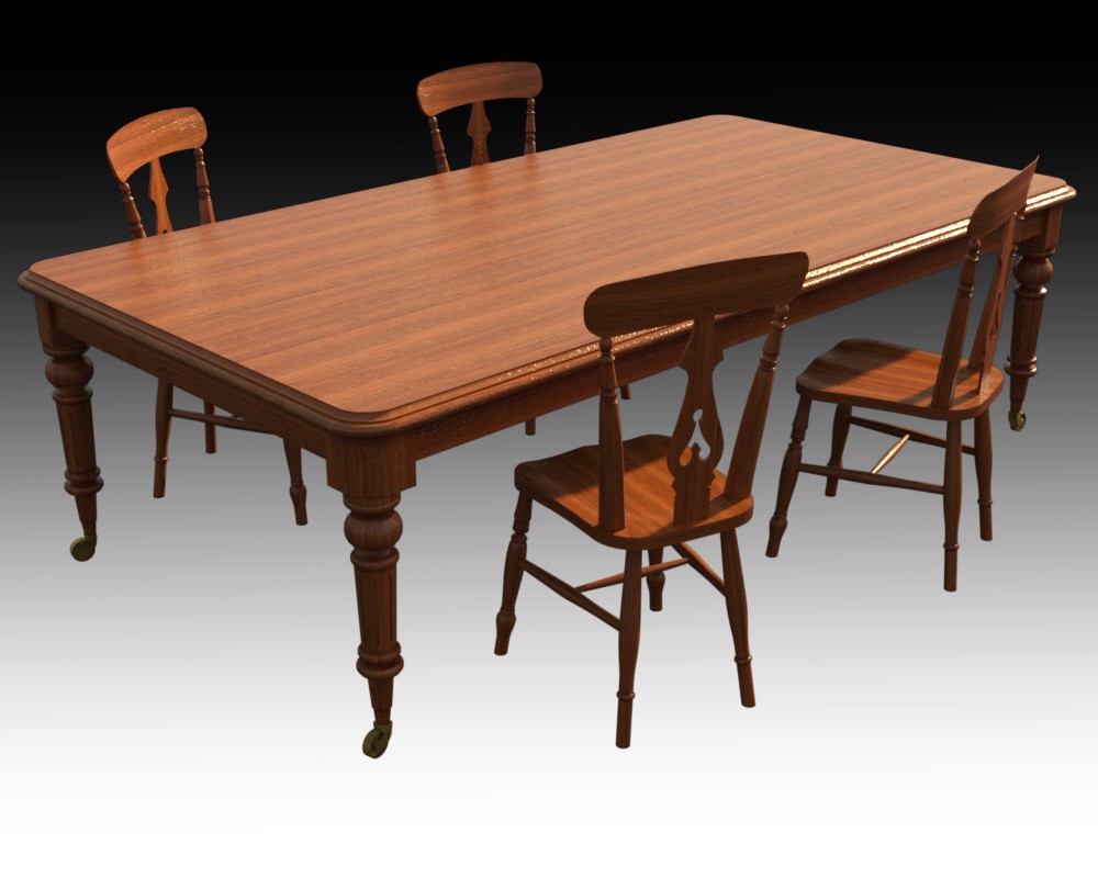 Victorian Furniture Set 1 by N/A