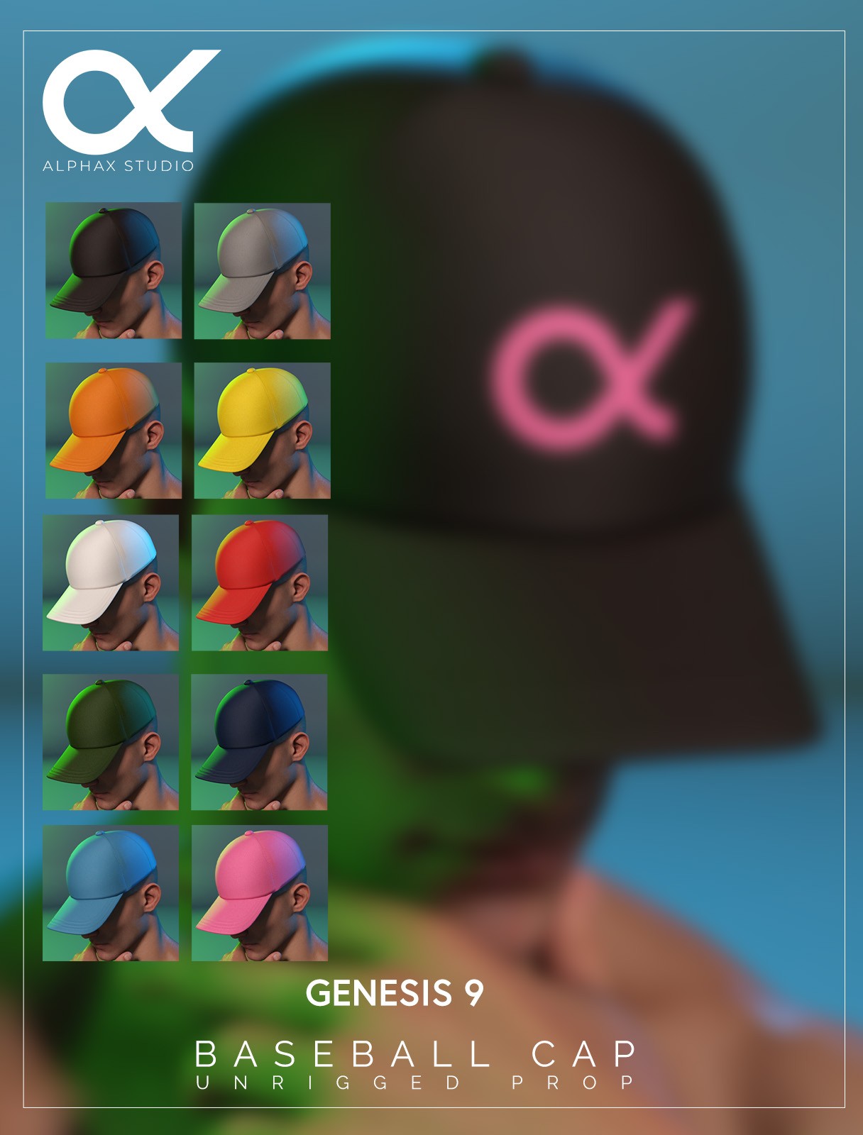 Baseball Cap for Genesis 9 by N/A