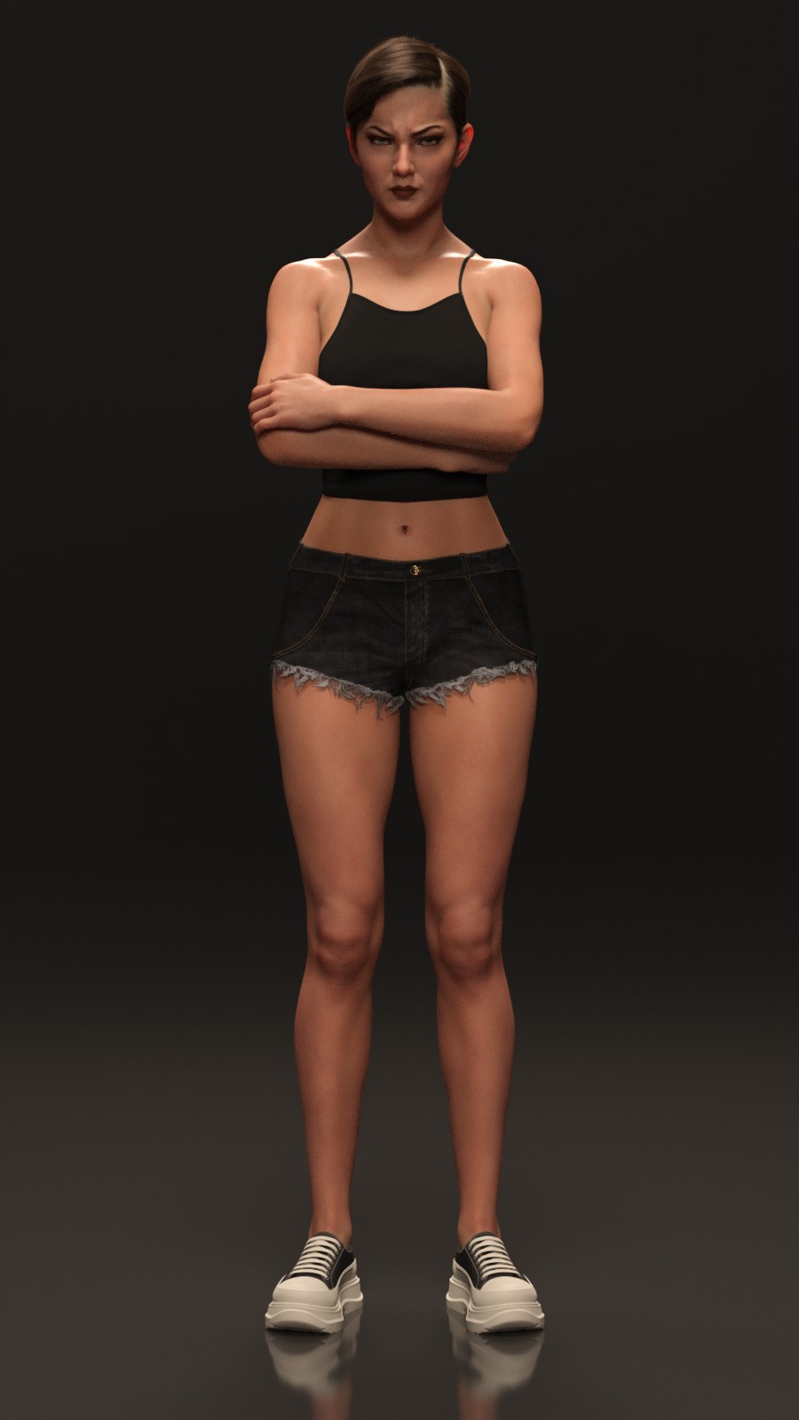CSR - Angry Woman Poses for G8 and G9 by N/A