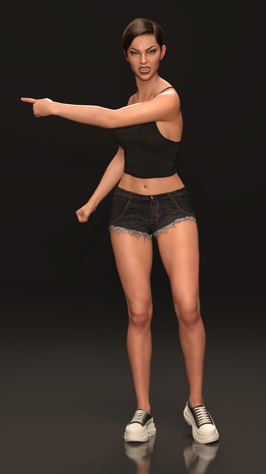 CSR - Angry Woman Poses for G8 and G9 by N/A