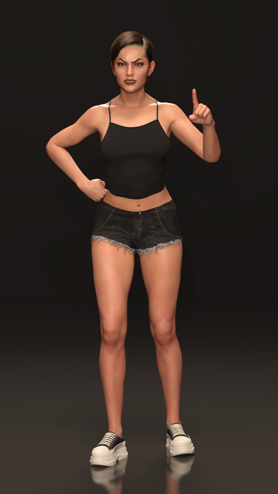 CSR - Angry Woman Poses for G8 and G9 by N/A