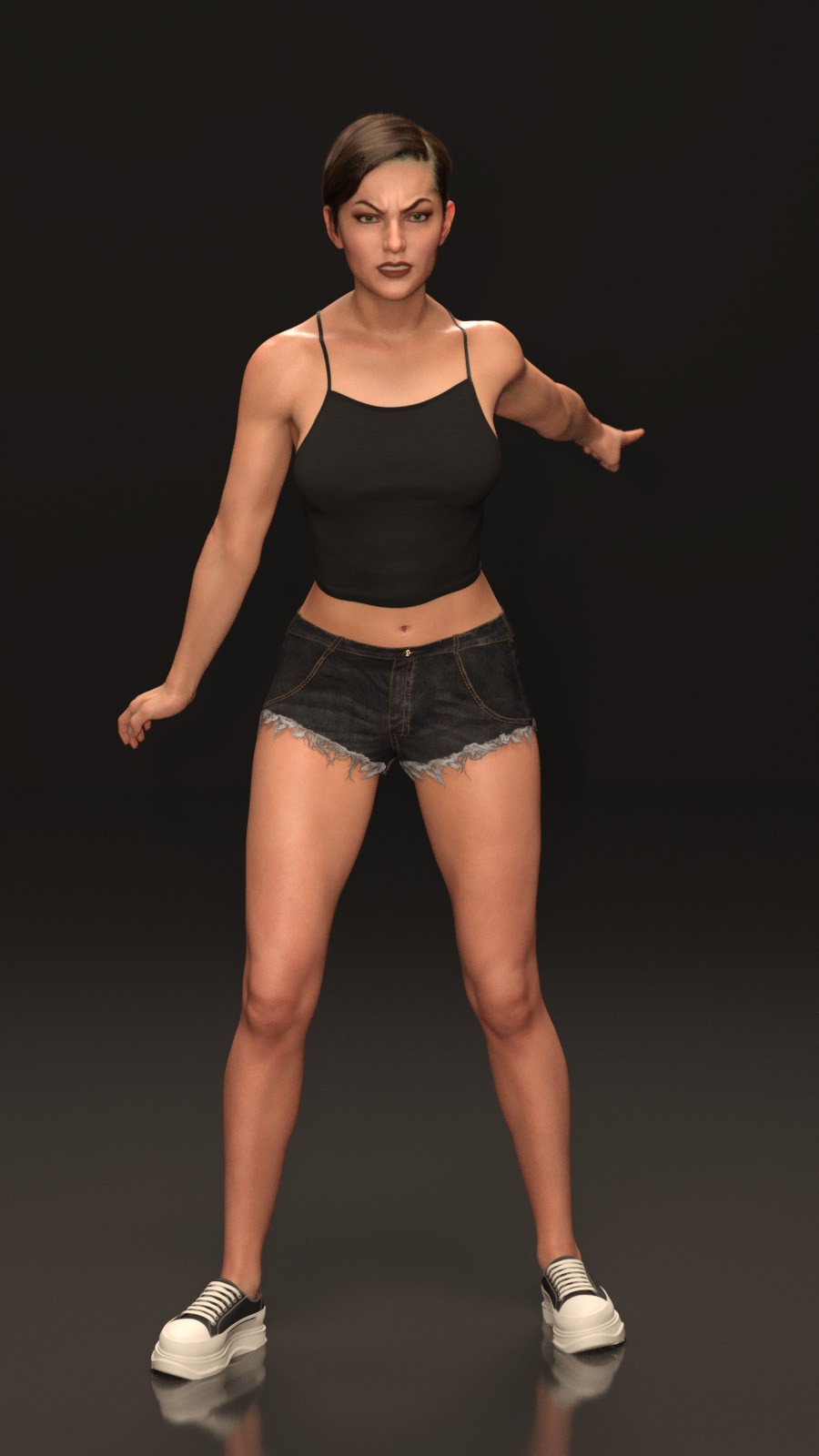 CSR - Angry Woman Poses for G8 and G9 by N/A