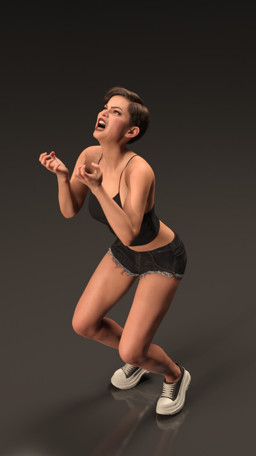 CSR - Angry Woman Poses for G8 and G9 by N/A