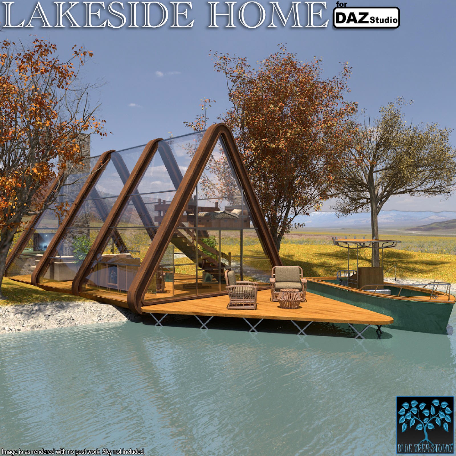 Lakeside Home for Daz by N/A