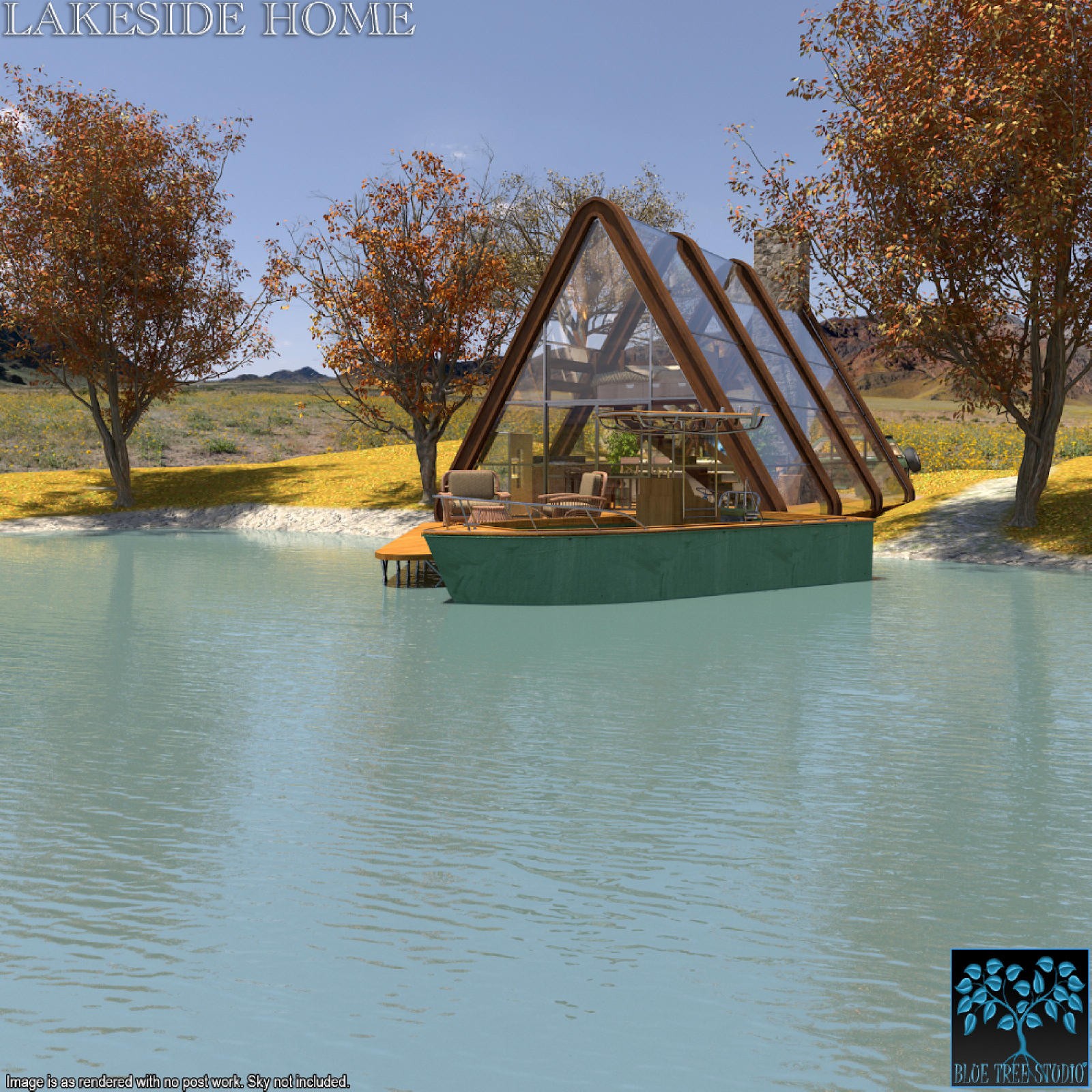 Lakeside Home for Daz by N/A