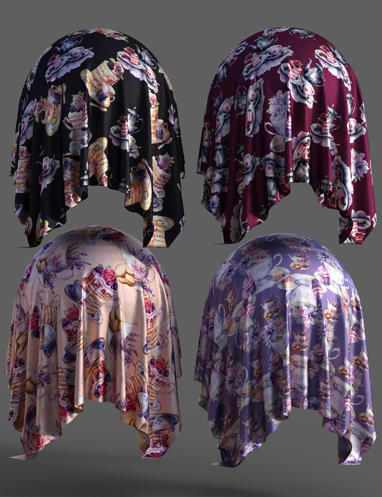 Teatime Elegance Fabric Iray Shaders - MR by N/A
