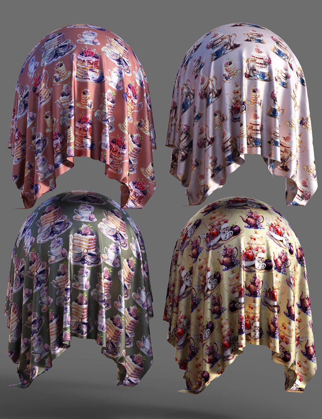 Teatime Elegance Fabric Iray Shaders - MR by N/A