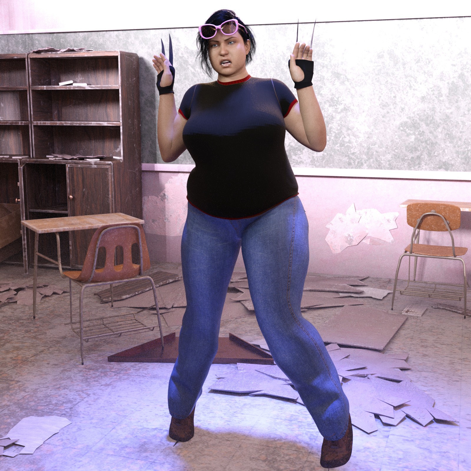 X-8 Outfit Set for Genesis 8 Females by N/A