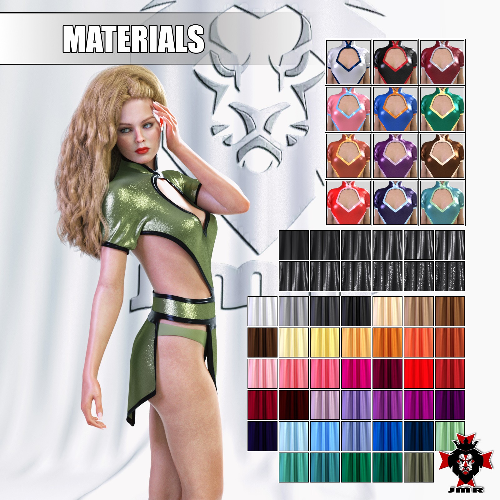 JMR dForce Adela Costume for G8F by N/A