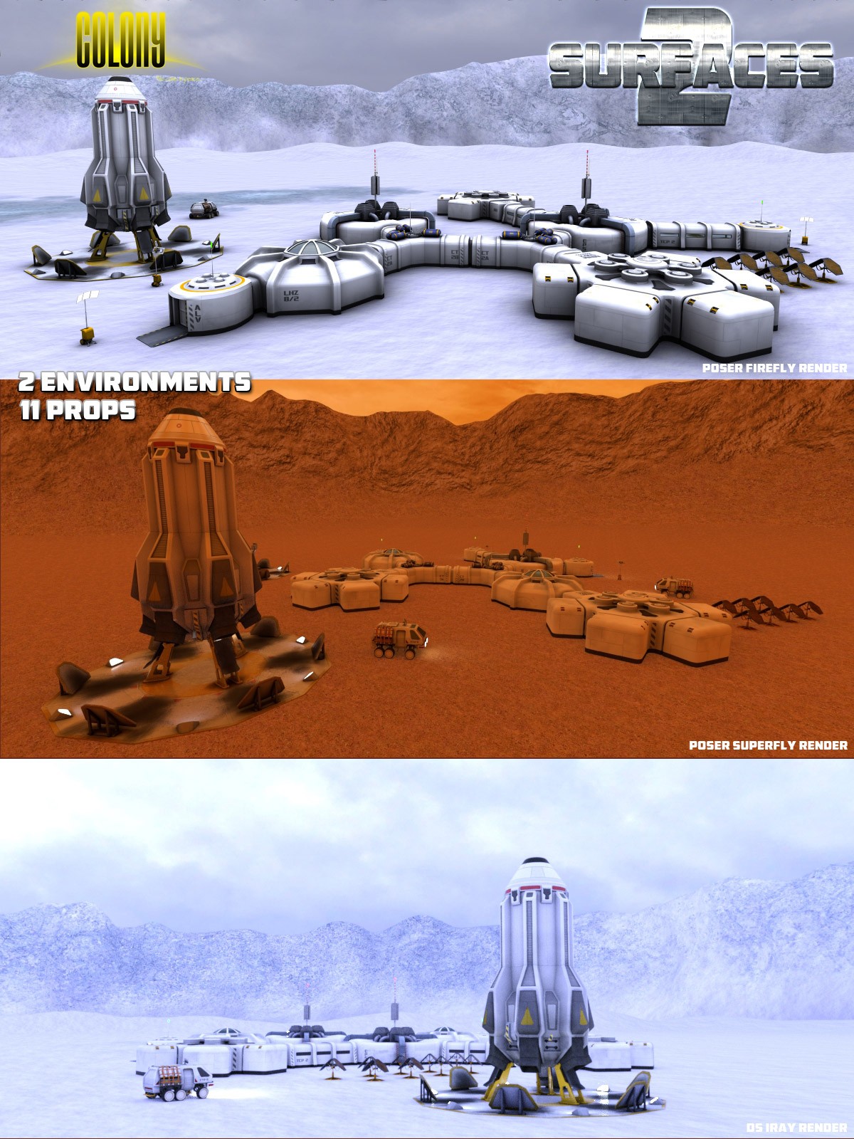 Colony Surfaces II by N/A