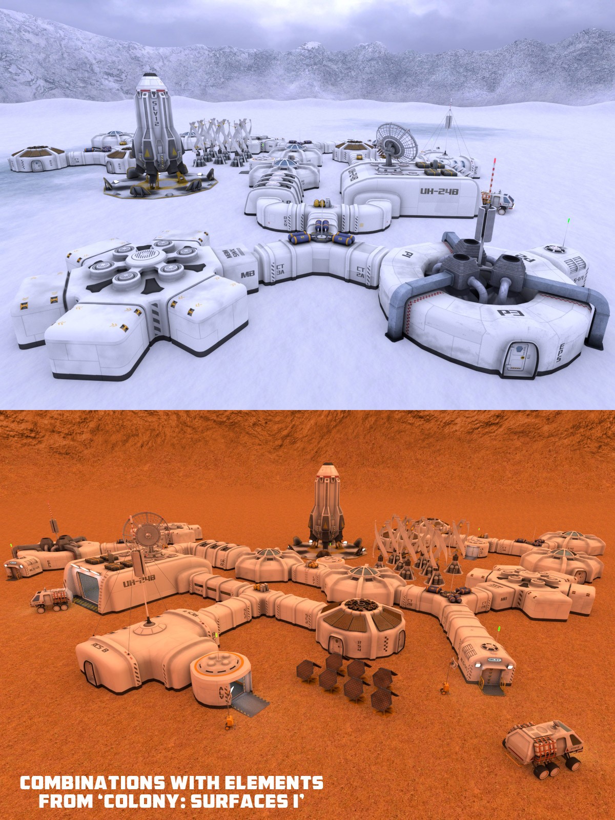 Colony Surfaces II by N/A