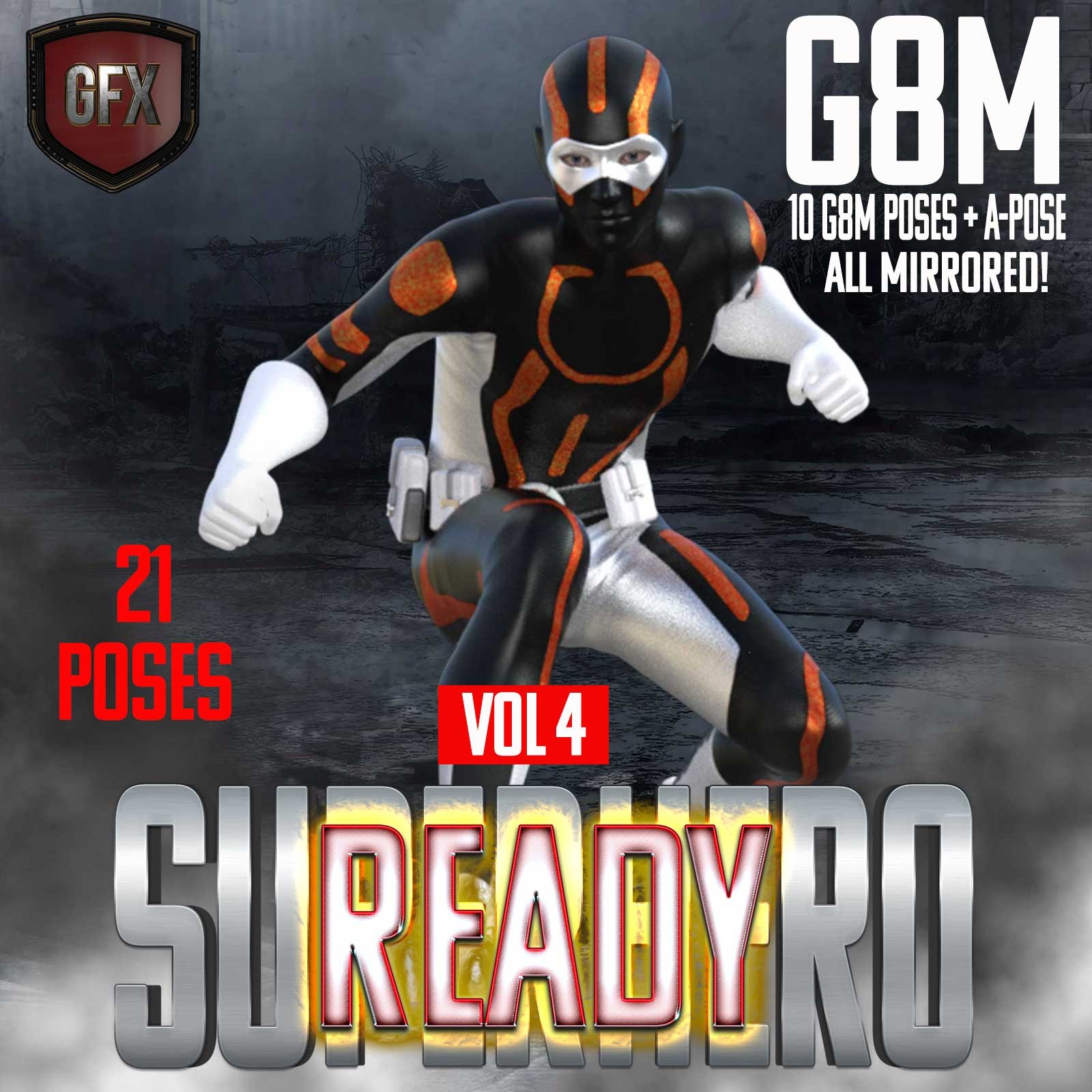 SuperHero Ready for G8M Volume 4 by N/A