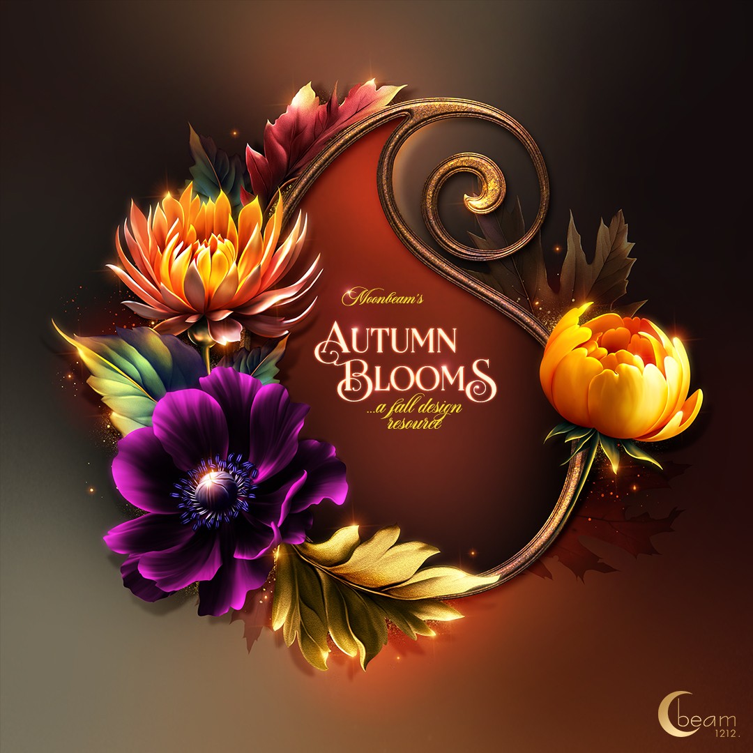Autumn Blooms by N/A