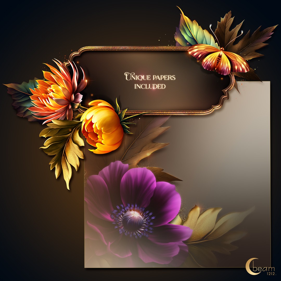 Autumn Blooms by N/A
