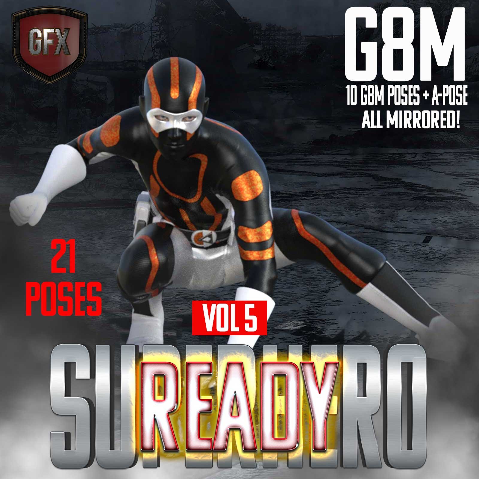SuperHero Ready for G8M Volume 5 by N/A