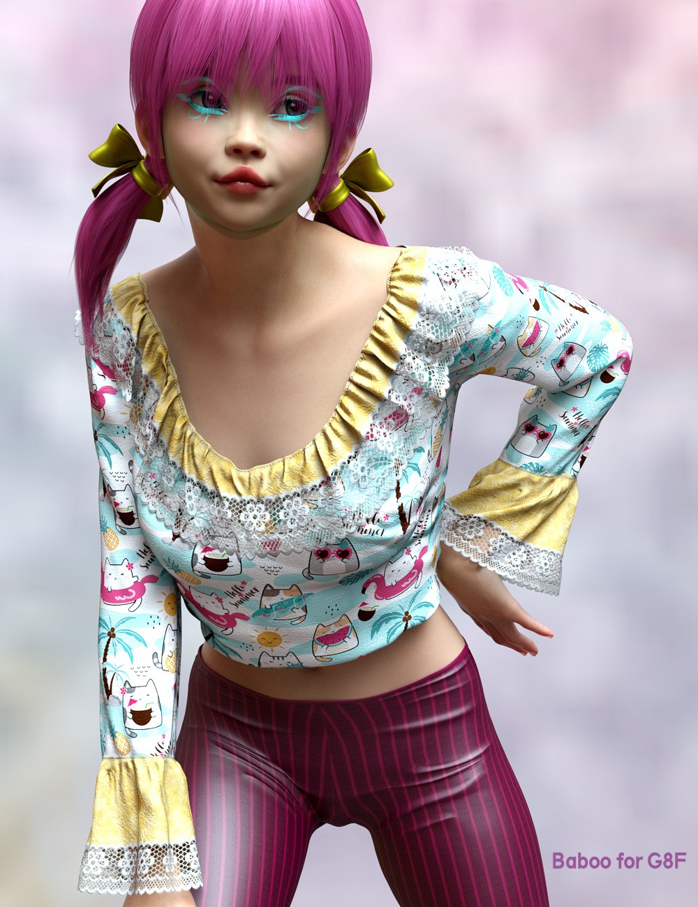 dForce Alice Blouse G8/G8.1 Females by N/A