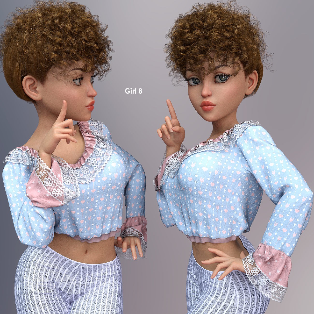 dForce Alice Blouse G8/G8.1 Females by N/A