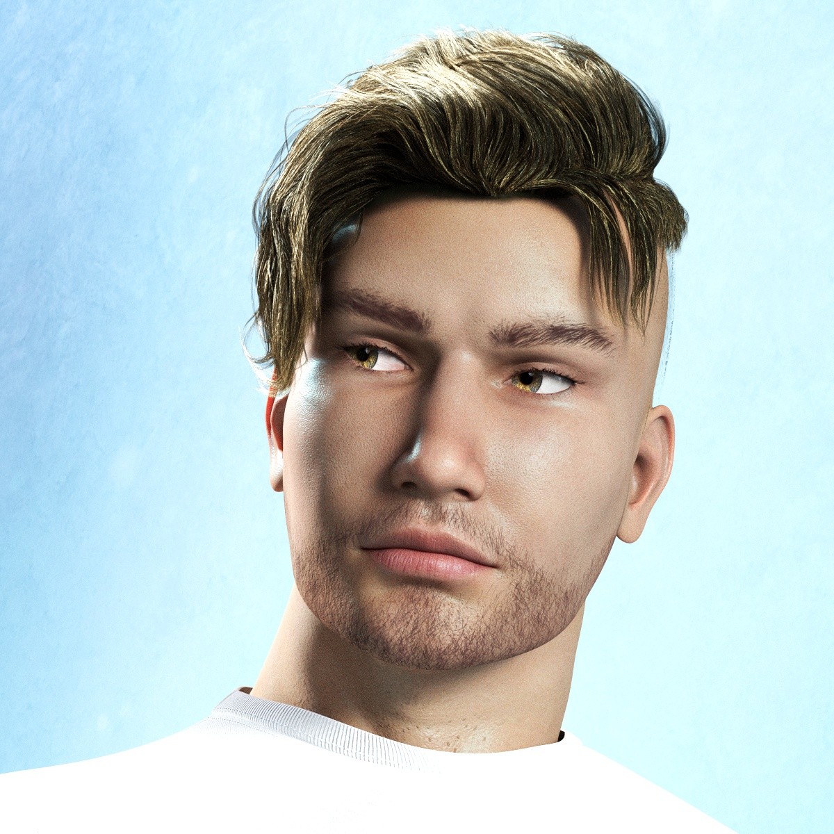 Zodiac Short Hair for L'Homme1 and L'Homme2 by N/A