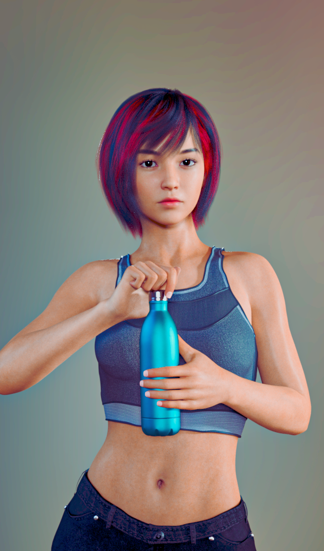 Emiko for Genesis 8 Female by N/A