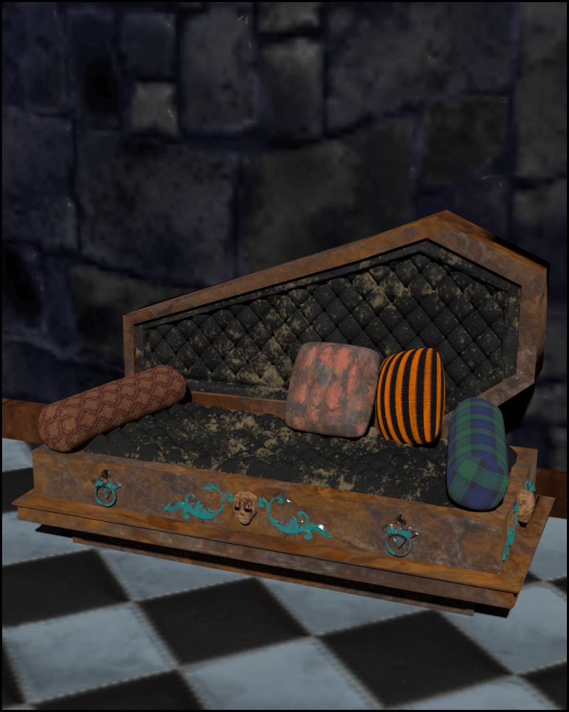 Dark Sofa by N/A