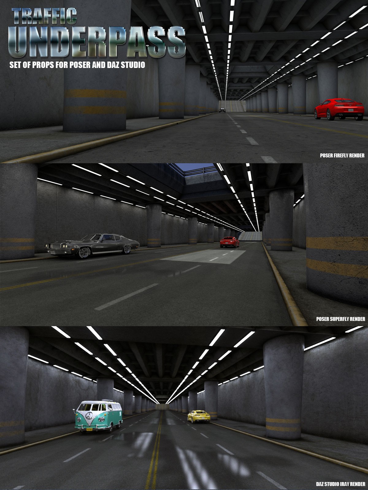 Traffic Underpass by N/A