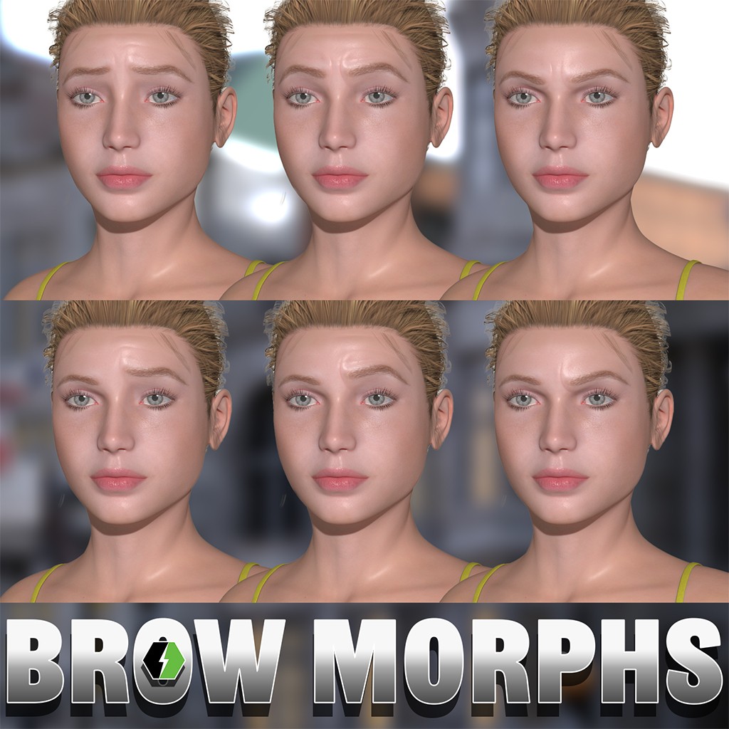 Dawn 2 Expression and Viseme Morphs by N/A