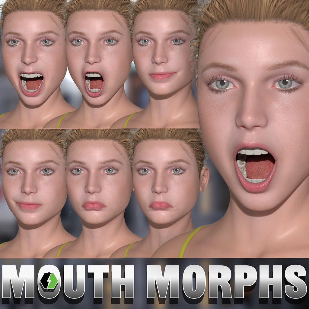 Dawn 2 Expression and Viseme Morphs by N/A