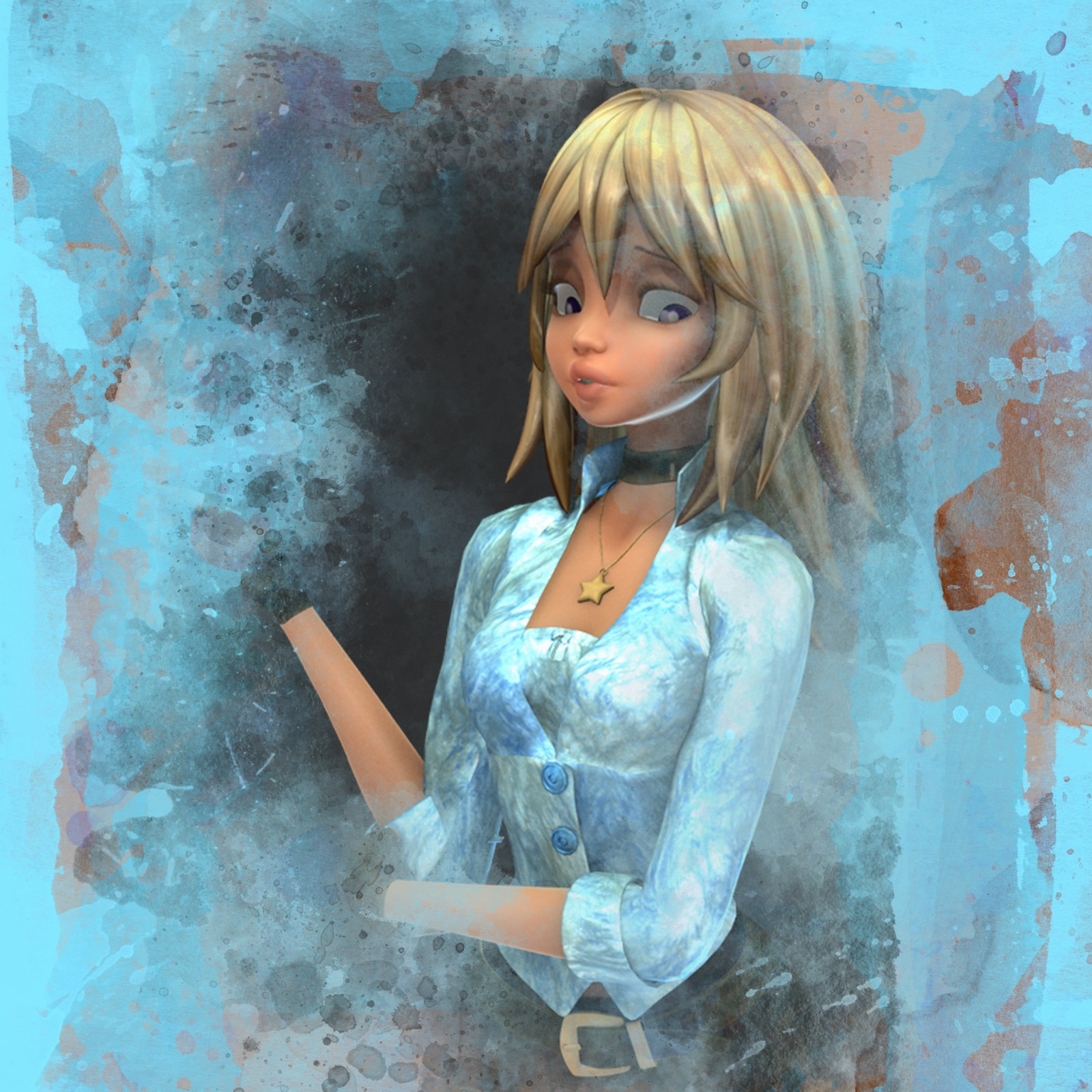 Vibrant Aquarell Backgrounds by N/A