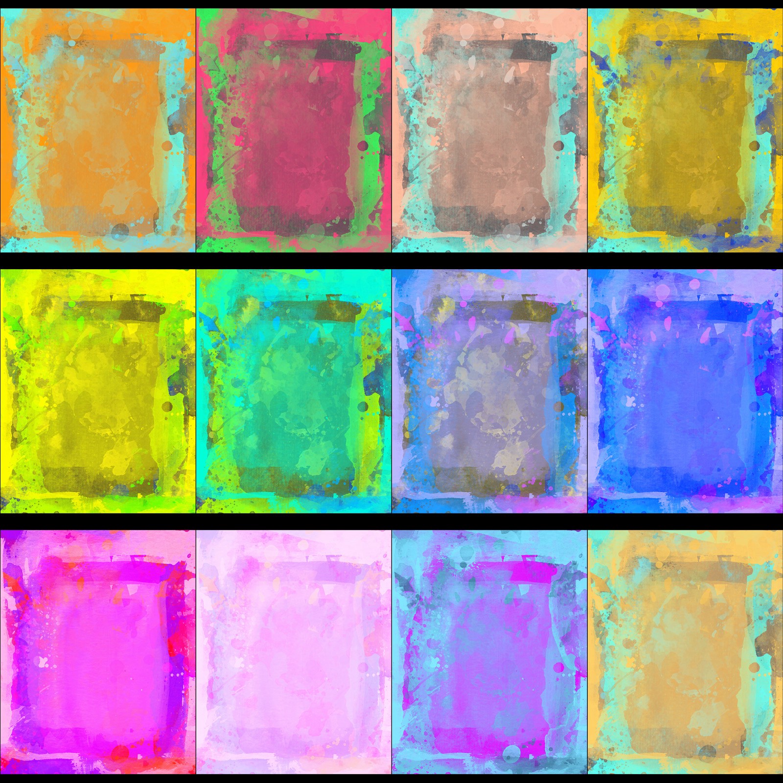 Vibrant Aquarell Backgrounds by N/A