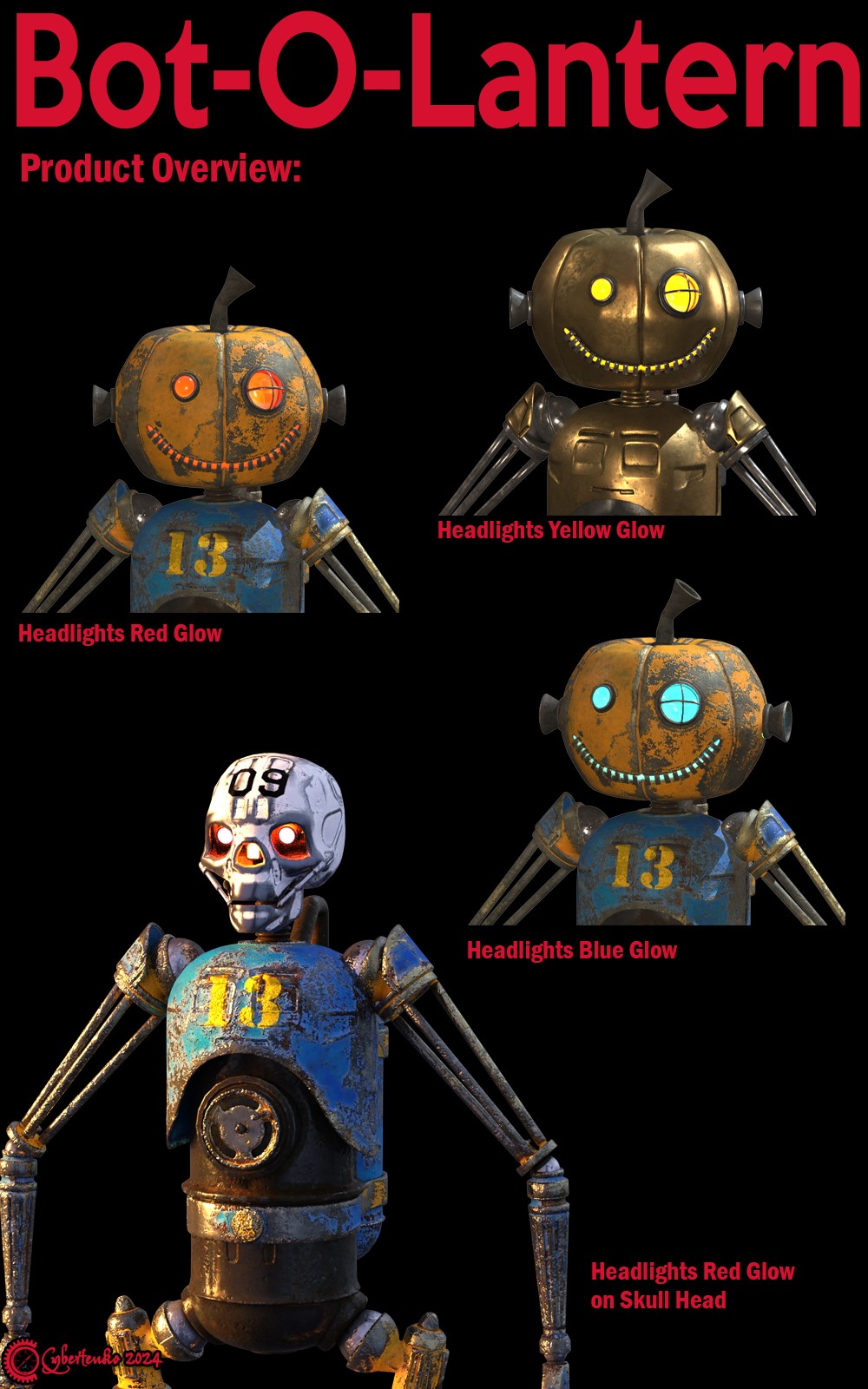 Bot-O-Lantern by N/A