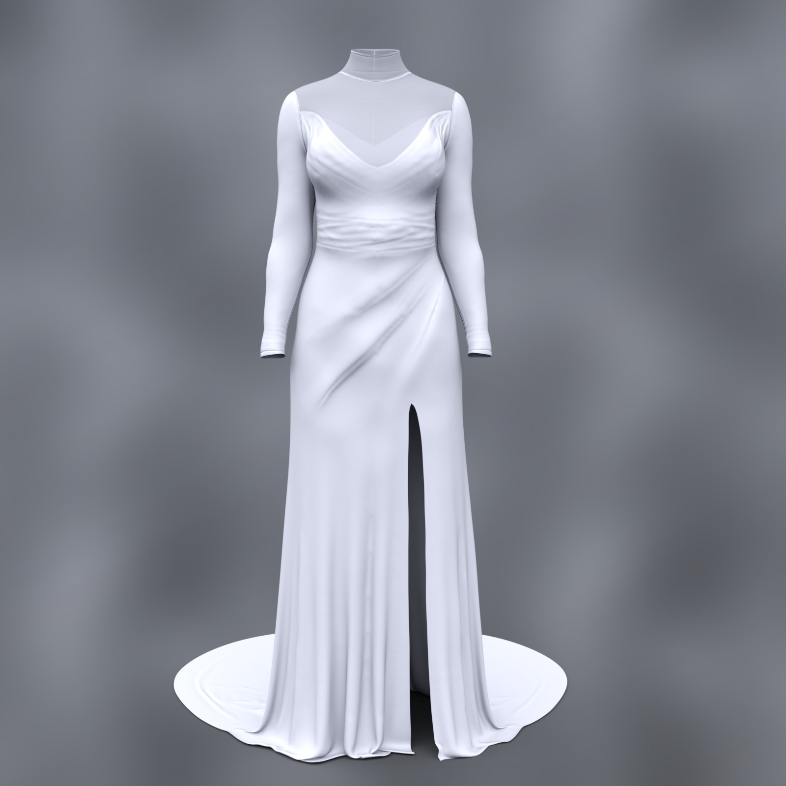 Elegant Gothic Outfit for Genesis 9 Feminine by N/A