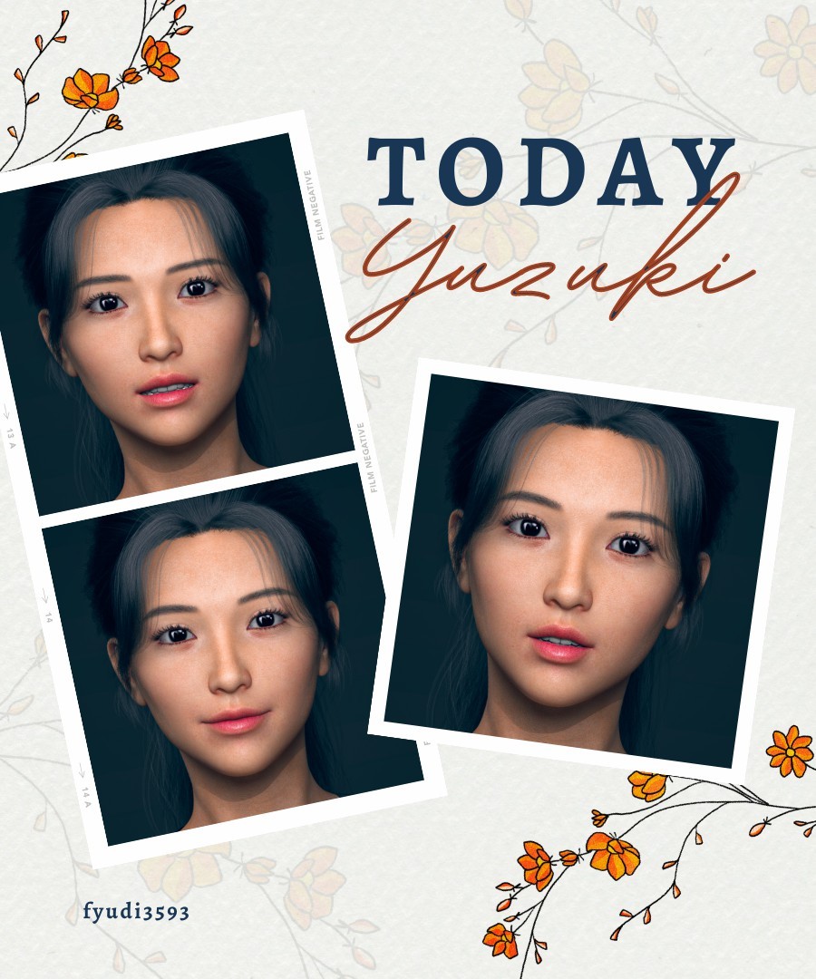 Yuzuki for genesis 8 female by N/A