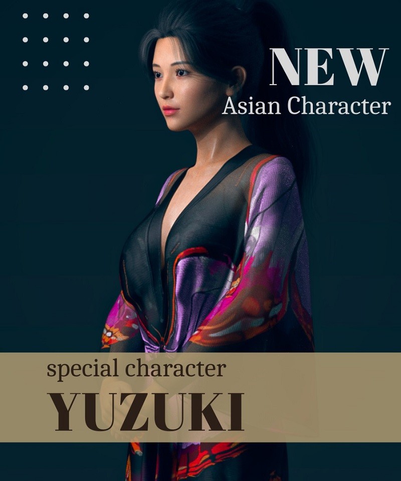 Yuzuki for genesis 8 female by N/A