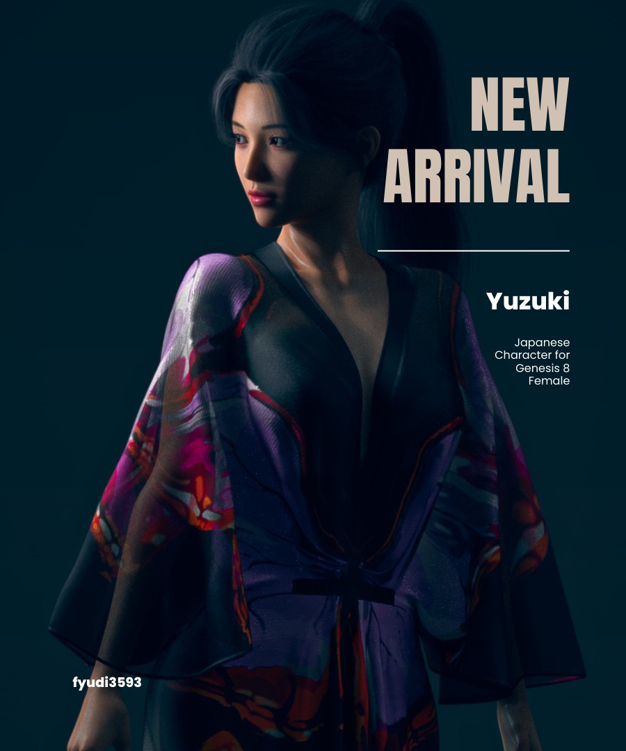 Yuzuki for genesis 8 female by N/A