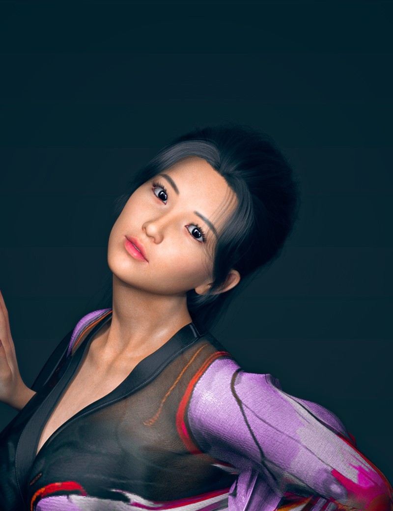 Yuzuki for genesis 8 female by N/A