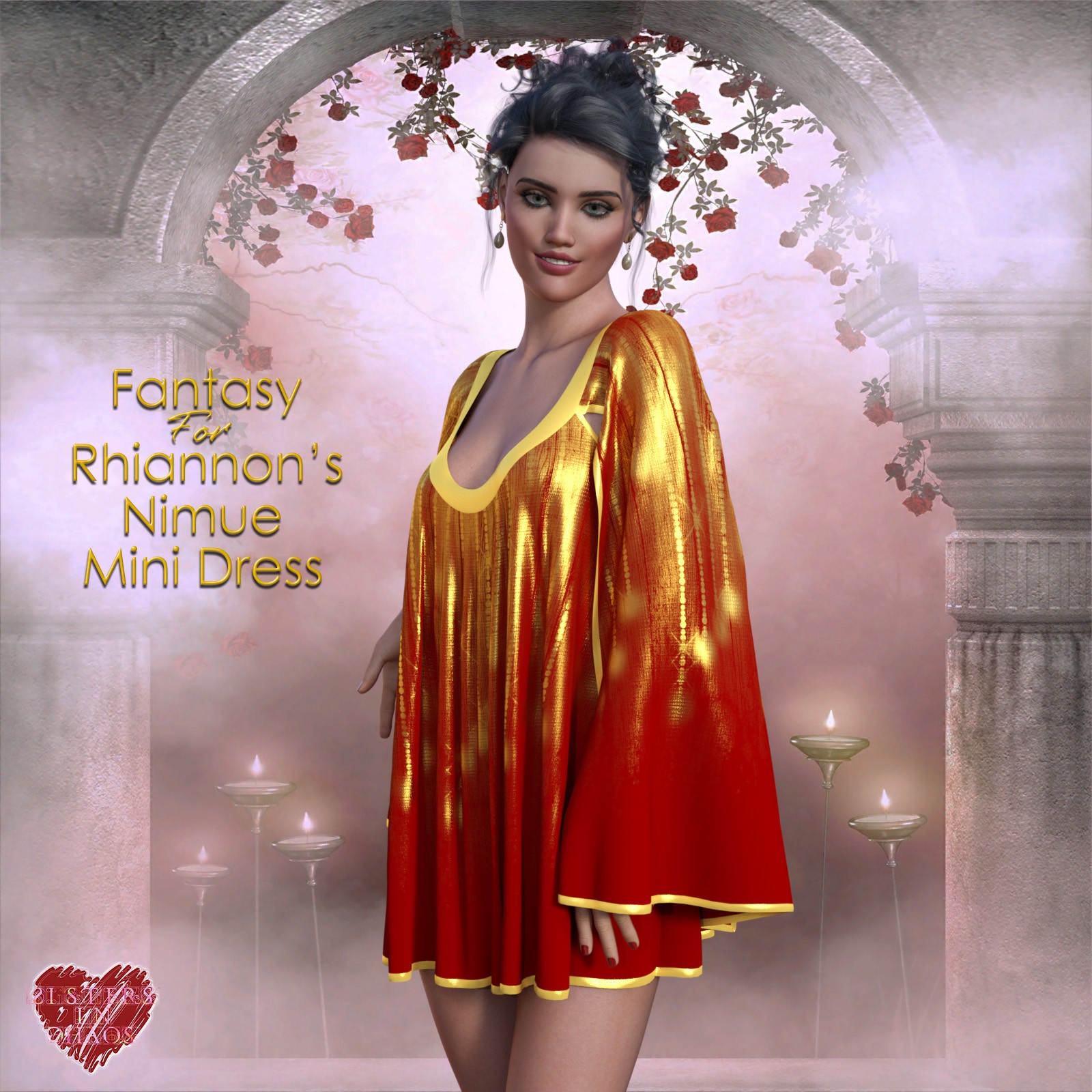 SIC Fantasy for Nimue DForce Dress for G8xF by N/A
