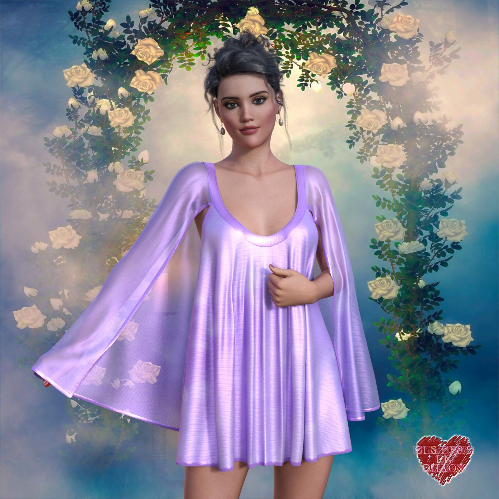 SIC Fantasy for Nimue DForce Dress for G8xF by N/A