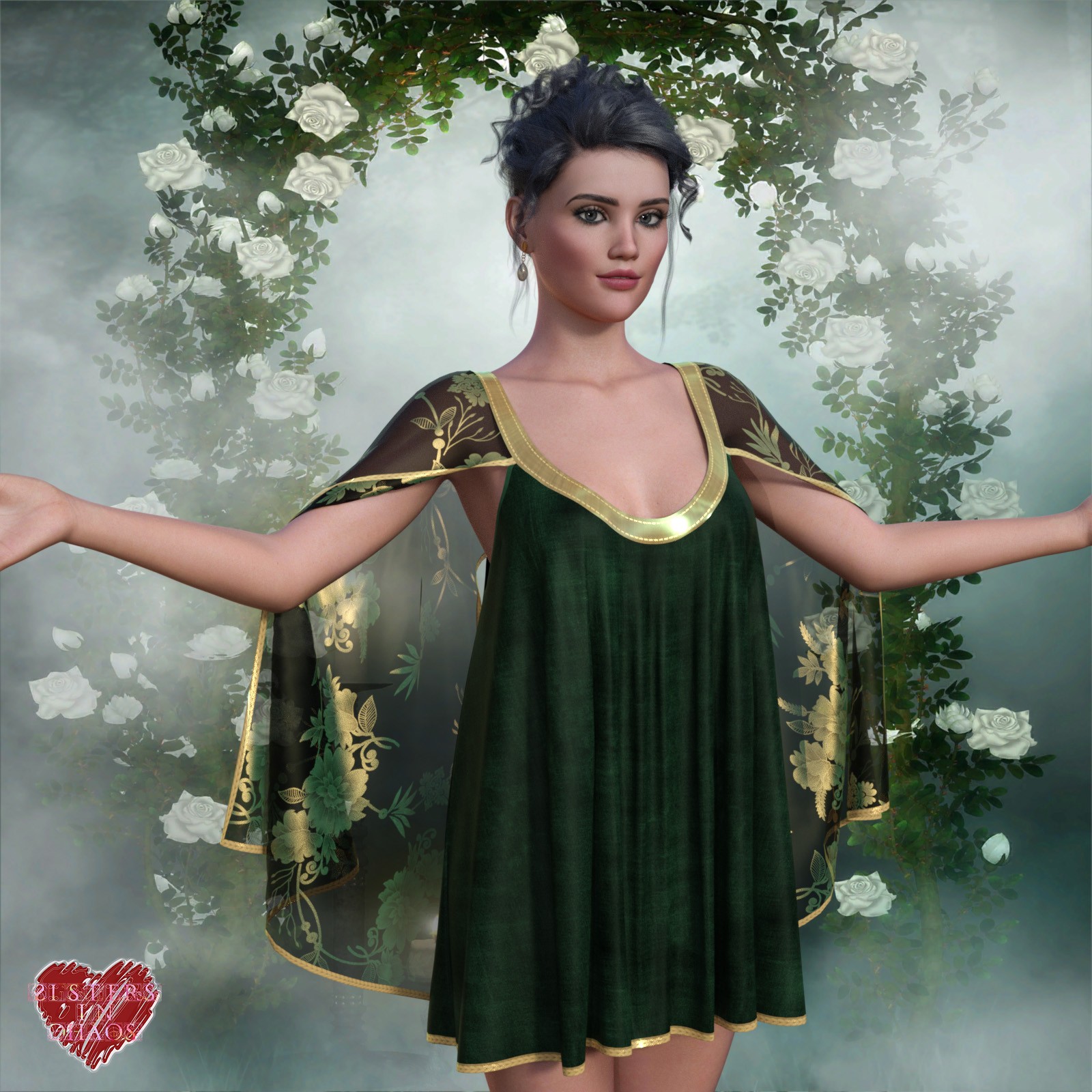 SIC Fantasy for Nimue DForce Dress for G8xF by N/A