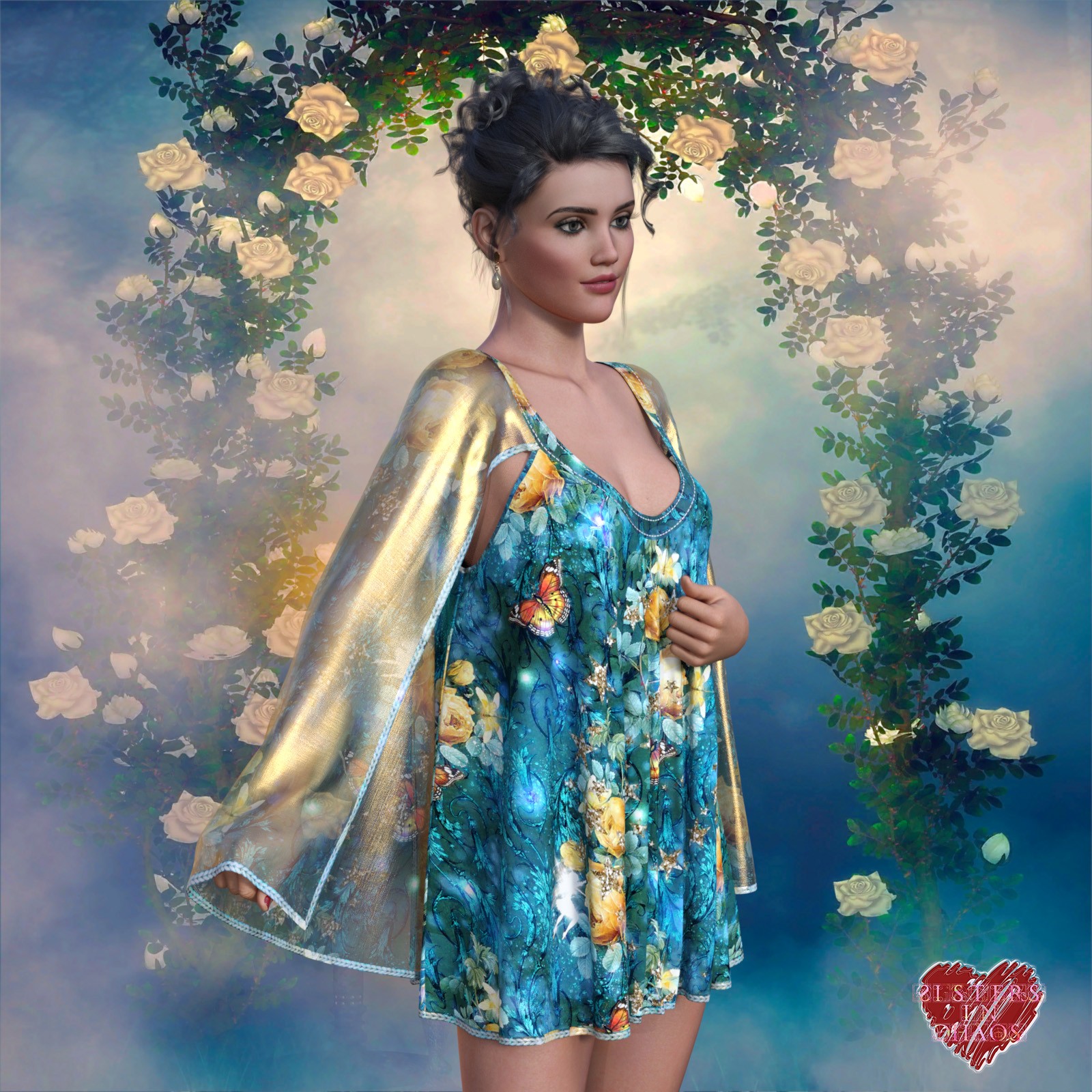 SIC Fantasy for Nimue DForce Dress for G8xF by N/A