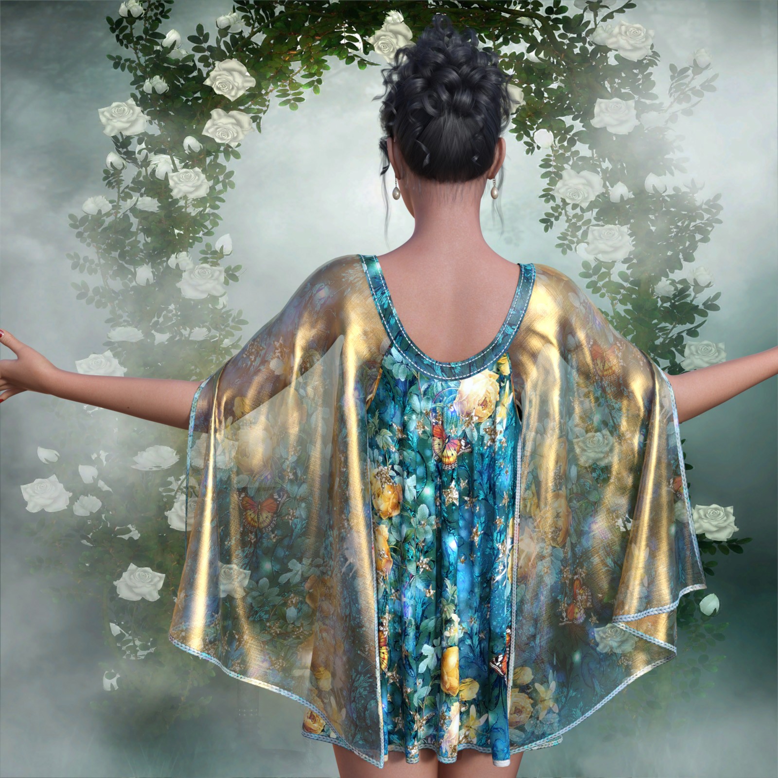 SIC Fantasy for Nimue DForce Dress for G8xF by N/A