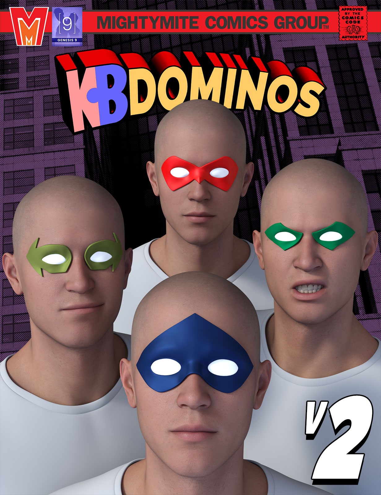 Domino Masks v002 MMKBGenesis 9 by N/A
