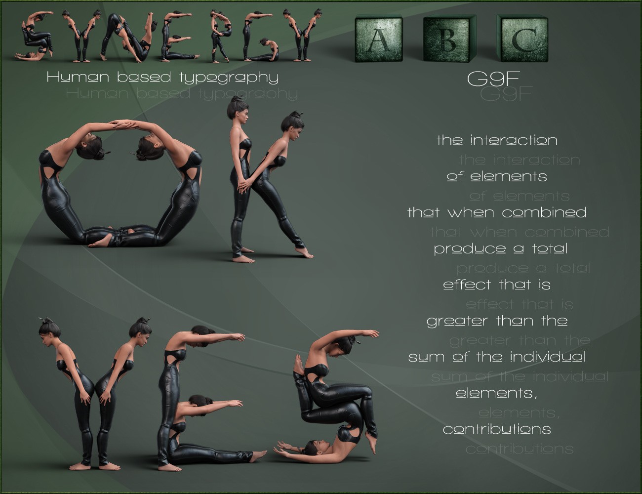 Synergy ABC - Poses for G9F by N/A