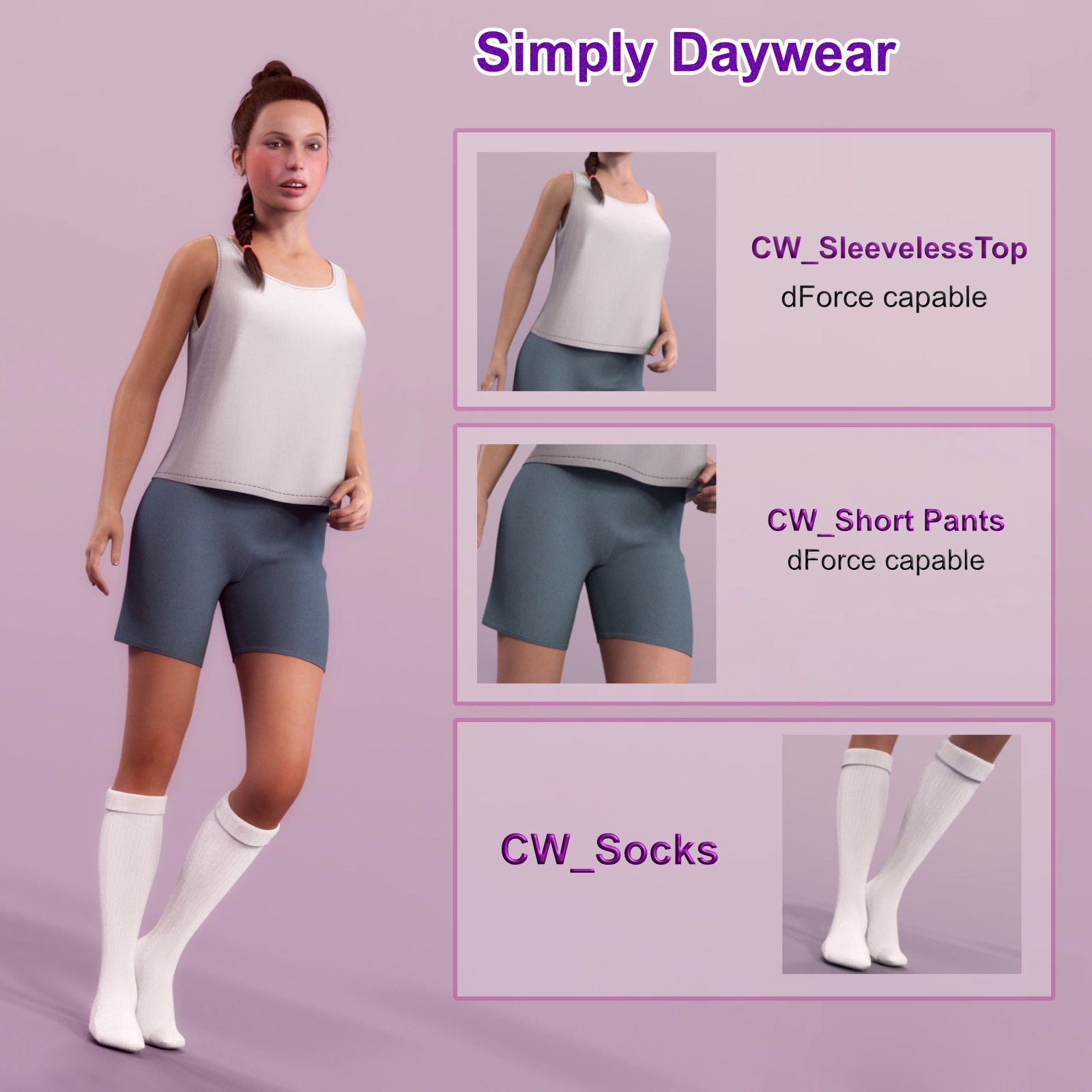 CW_Casual Clothing for Dawn2 by N/A